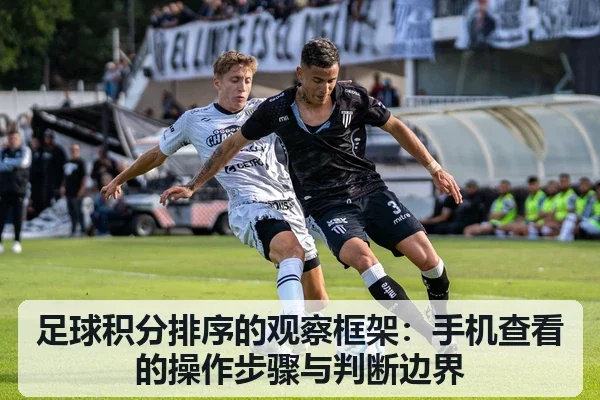 足球积分排序的观察框架：手机查看的操作步骤与判断边界